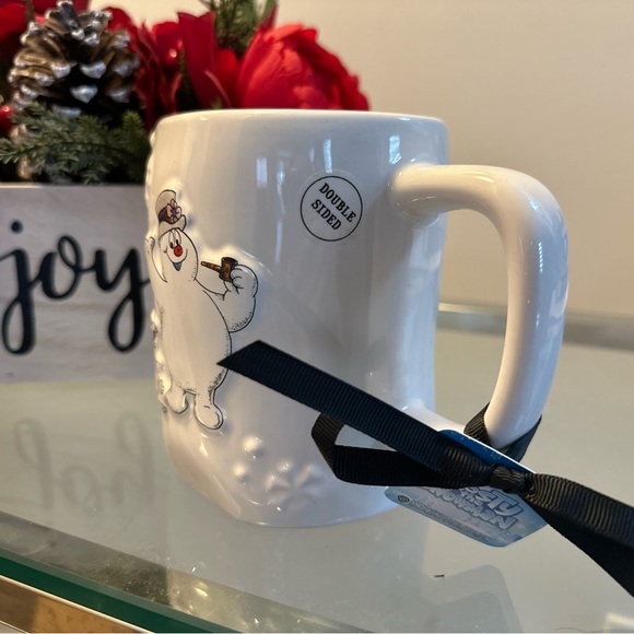 Rae Dunn White Mug with Festive Design - Picture 4 of 15